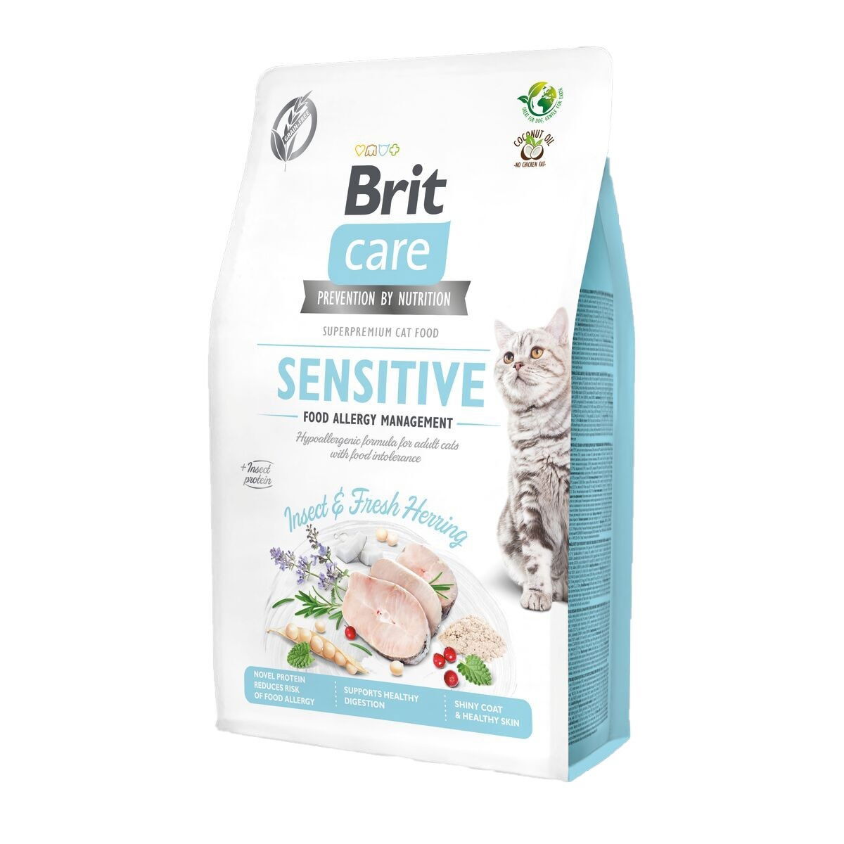 Brit Care Cat Grain Free Sensitive Insect & Herring