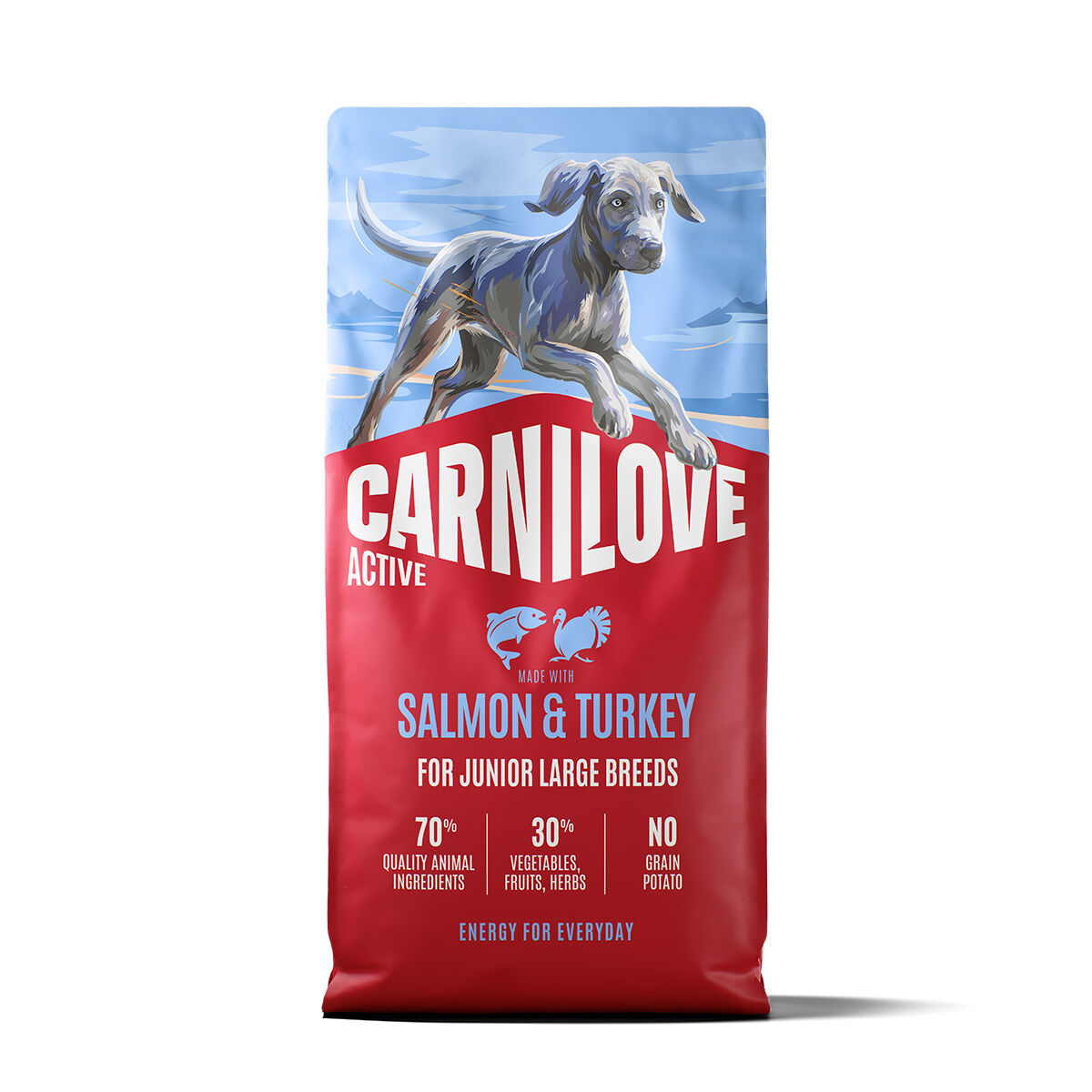CARNILOVE Active dog dry made with salmon & turkey for junior breeds