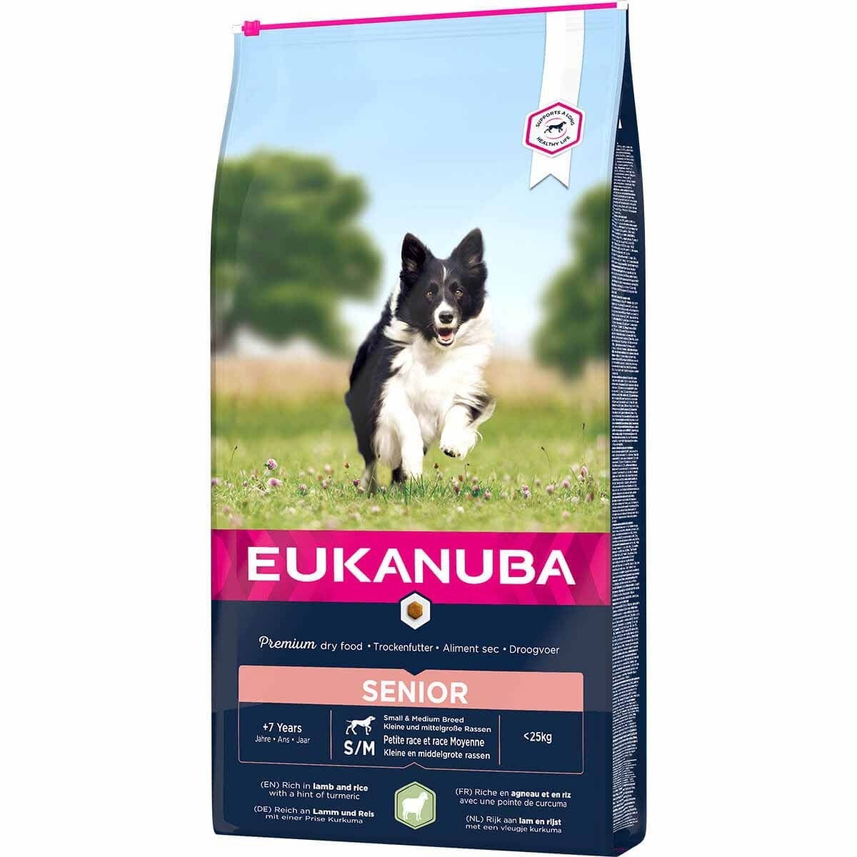 Eukanuba Senior Small & Medium Breed Lamb & Rice