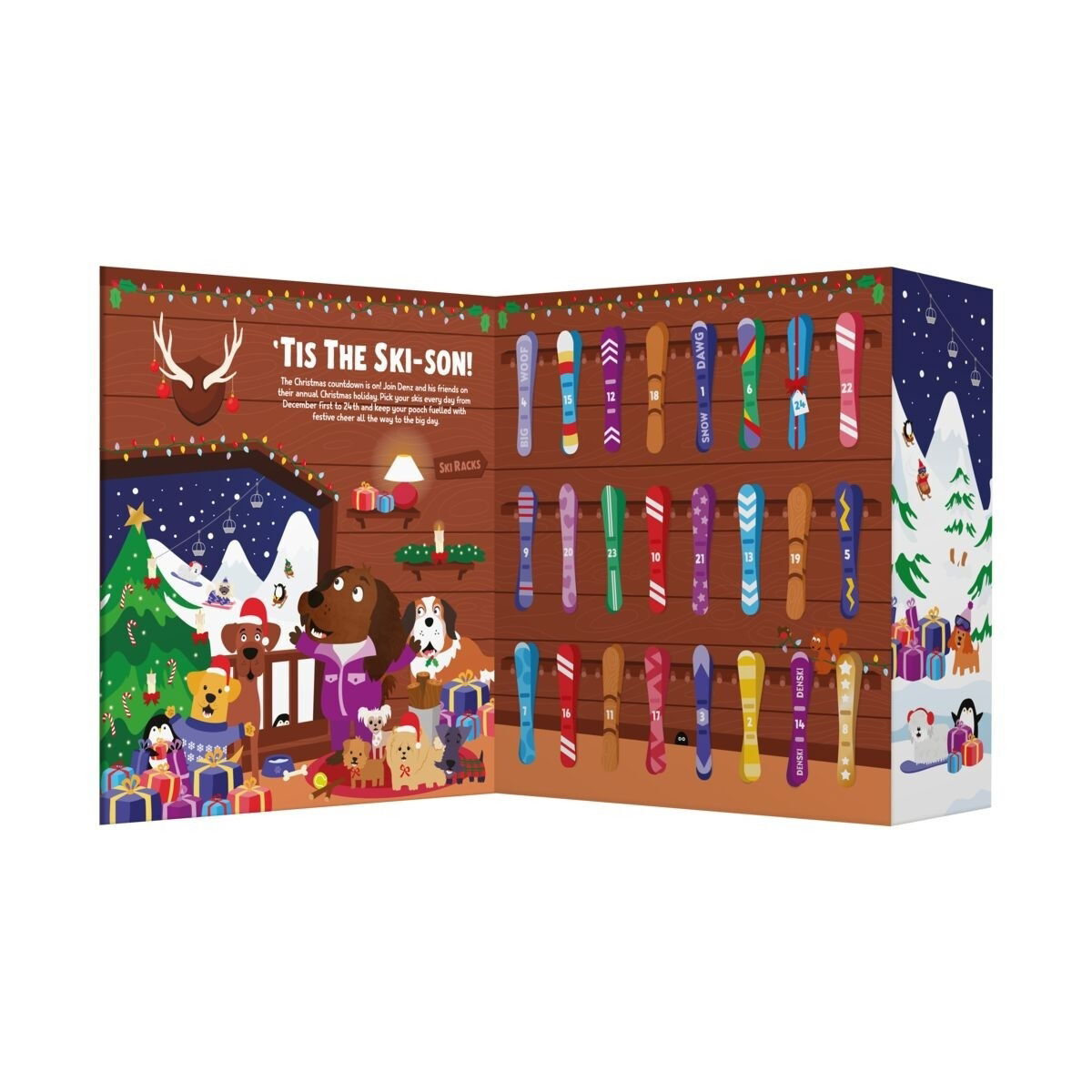 Denzel's Joulukalenteri koiralle 192g