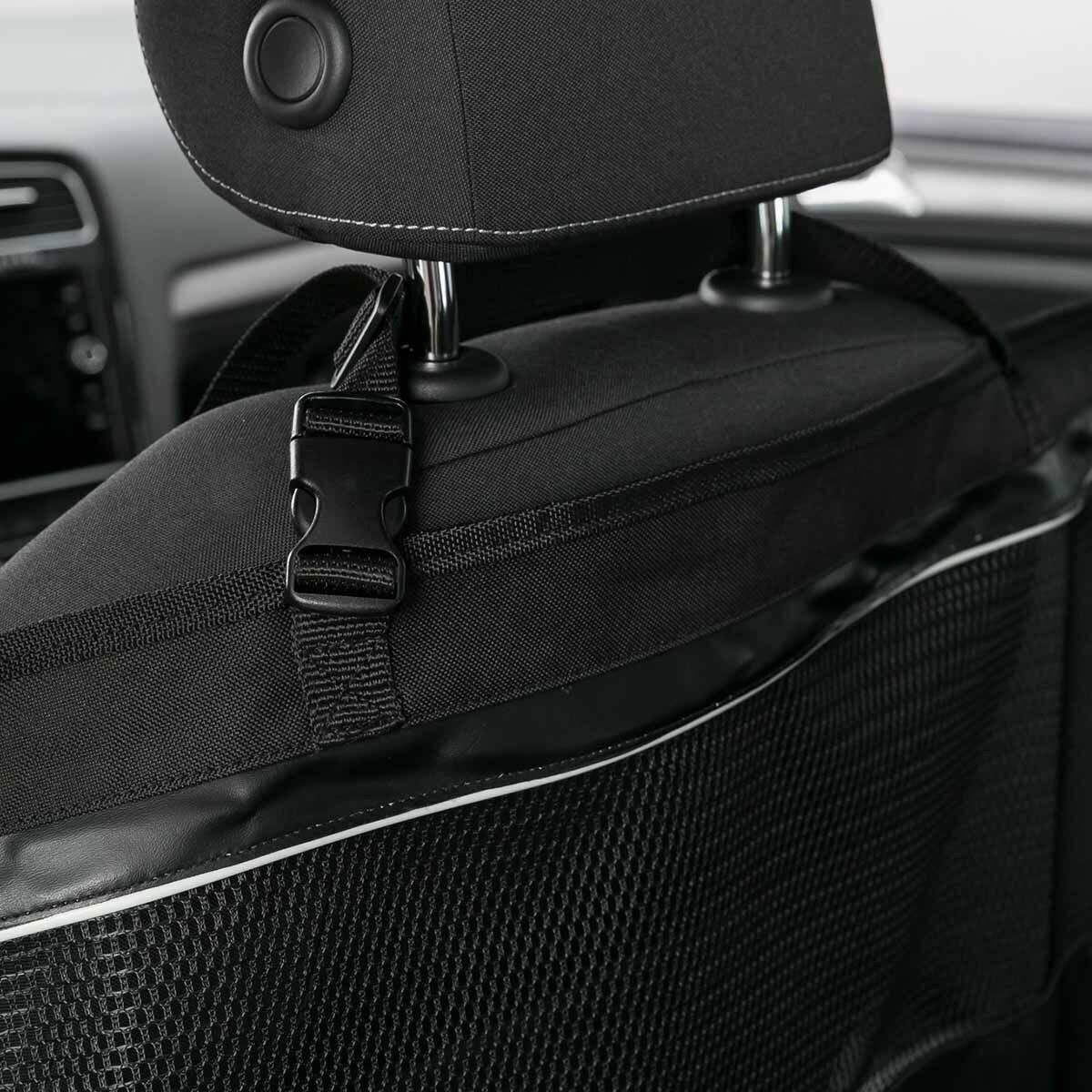 Trixie takapenkinsuoja sivuläpillä musta 155x130 cm